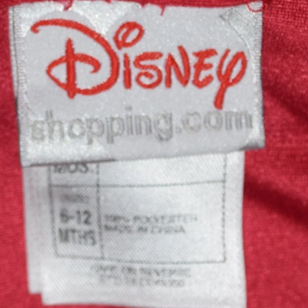 Disney Minnie Mouse Christmas Onesie P.J.'s